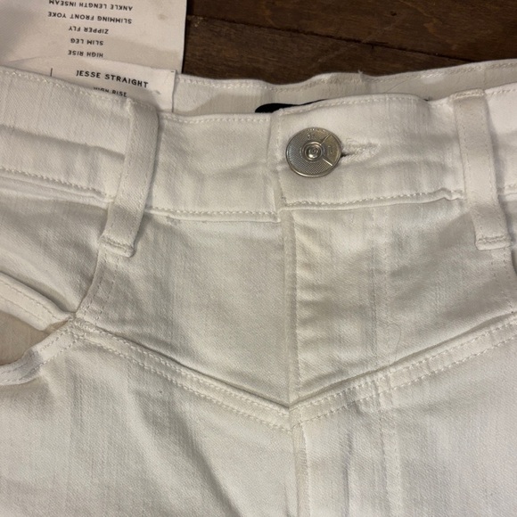 3x1 Women's White Ankle Jeans - Picture 3 of 7